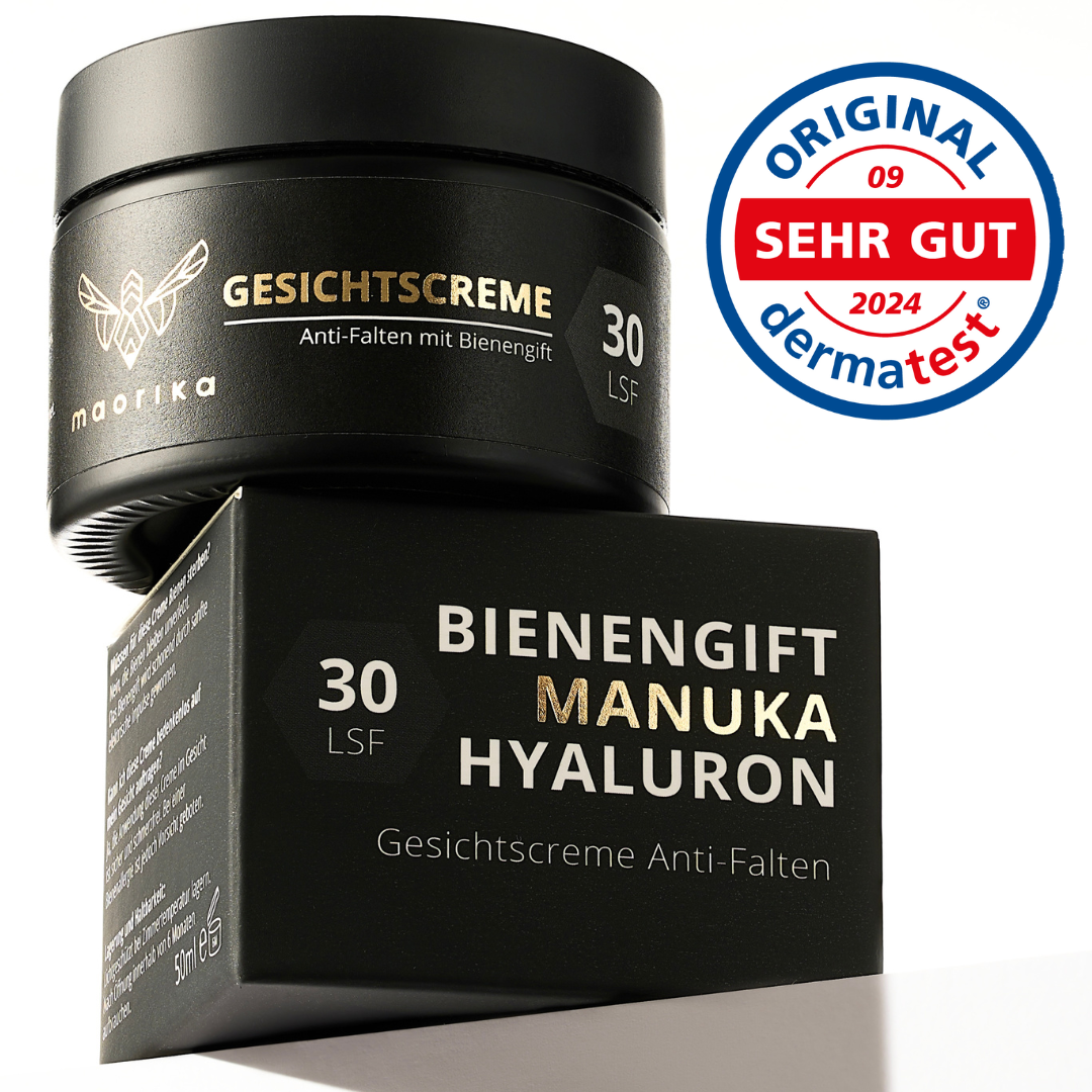 Anti-Falten Creme mit Bienengift LSF30