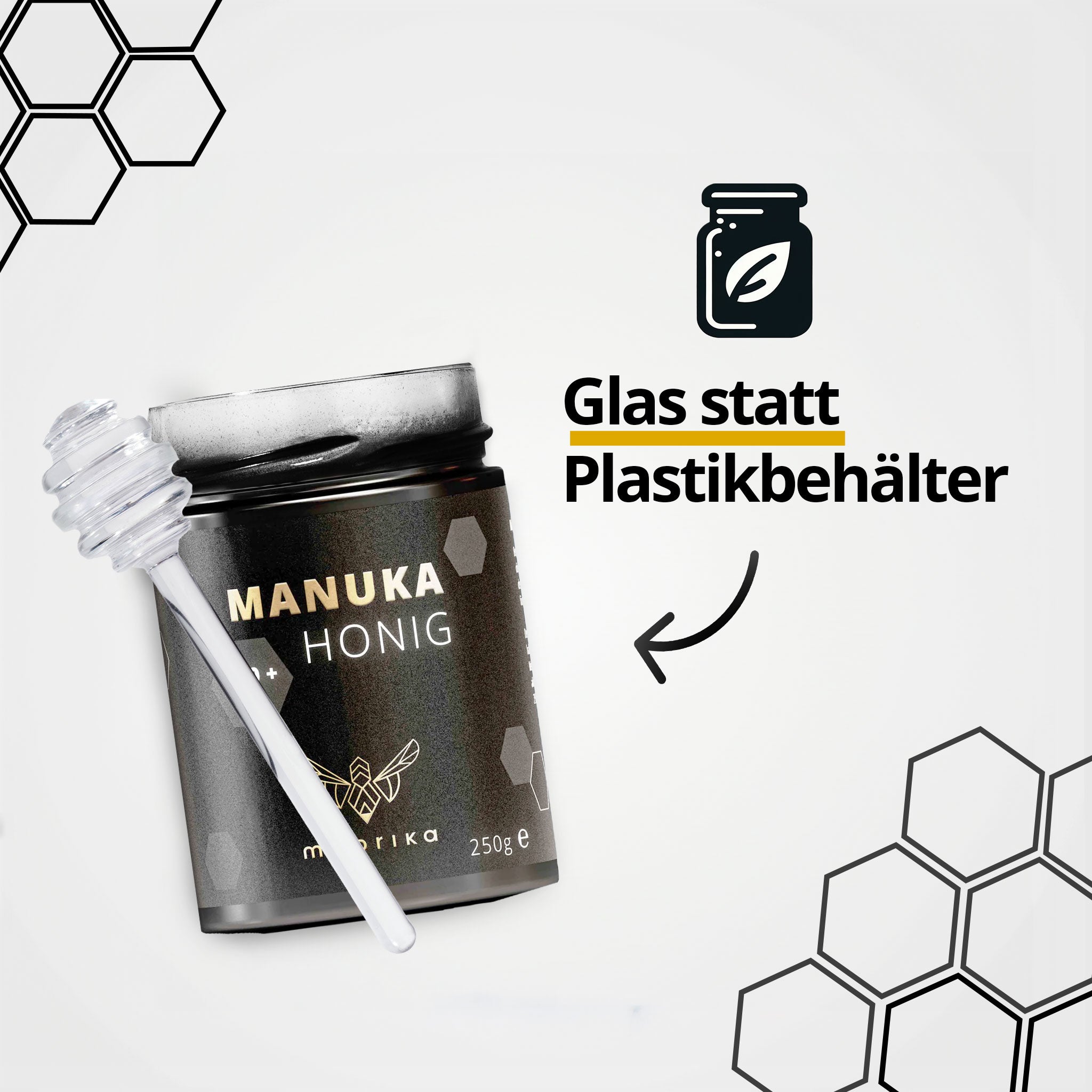 Manuka Honig MGO 550+ Gratis Propolis Tinktur 12%