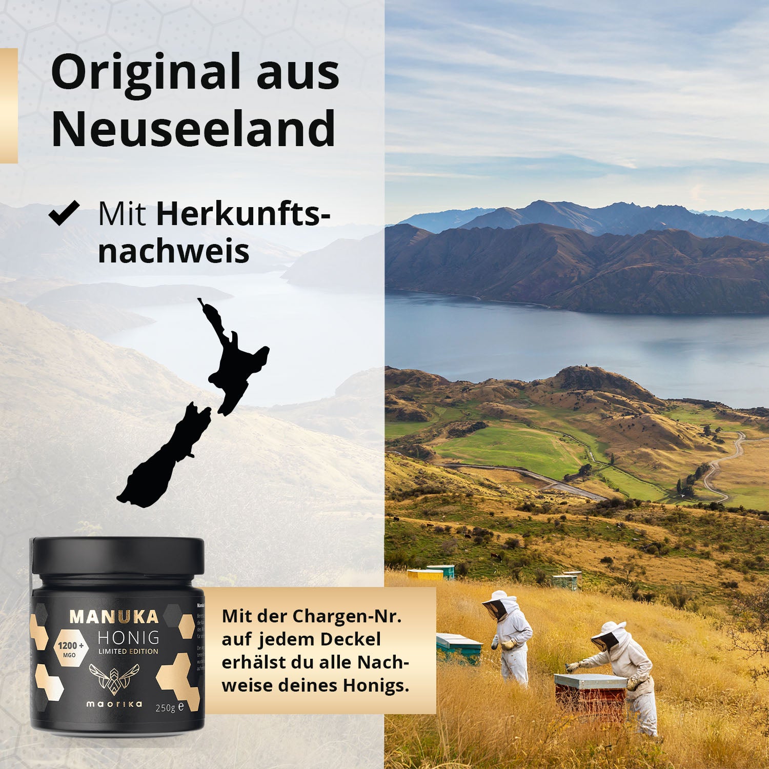 Manuka Honig MGO 1200+