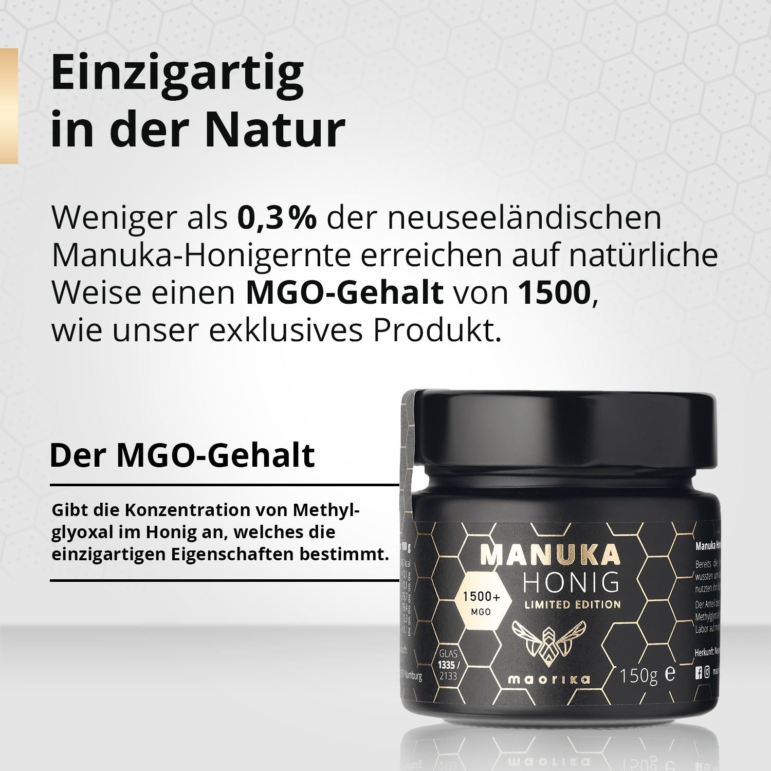 Manuka Honig MGO 1500+