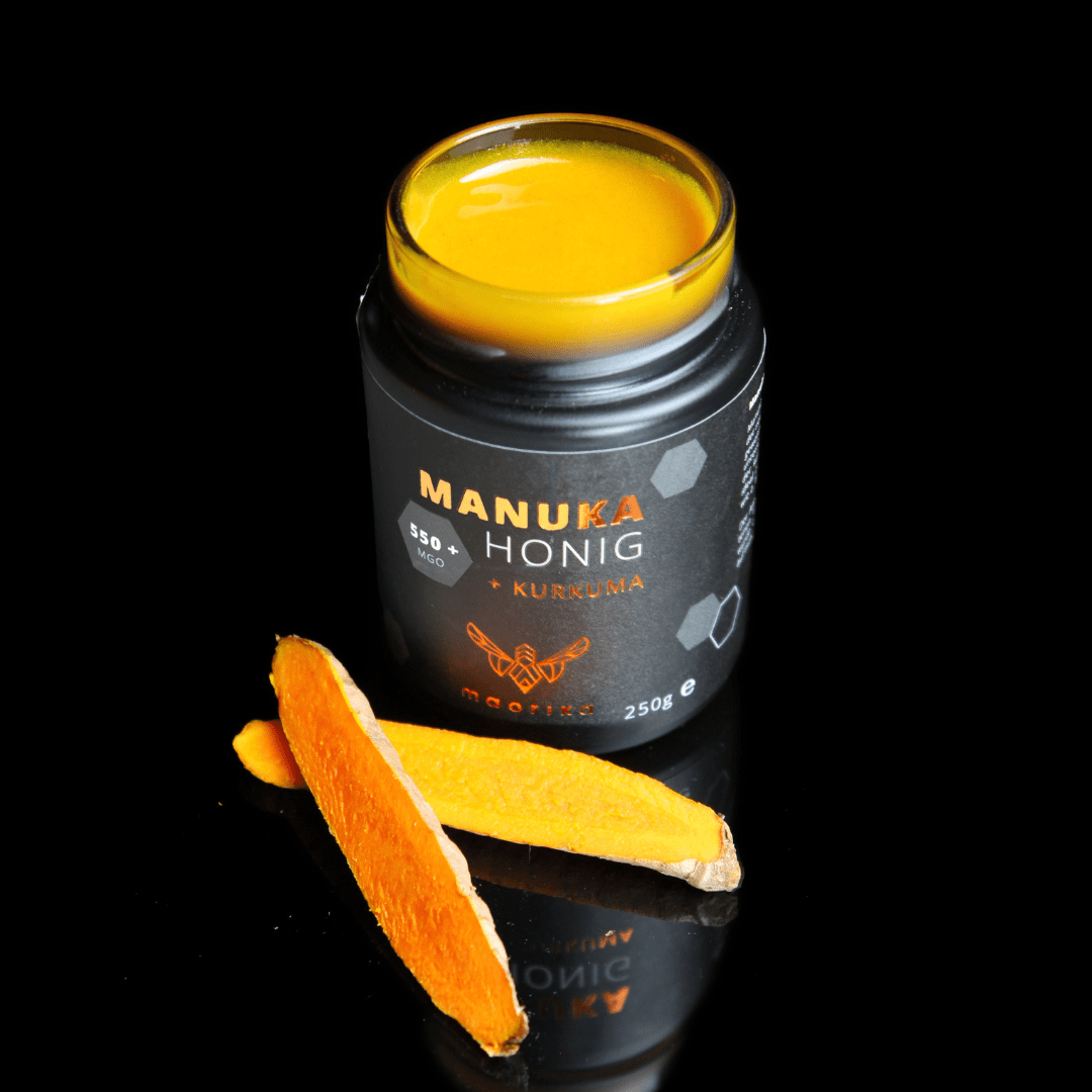 Manuka Honig MGO 550+ mit Kurkuma