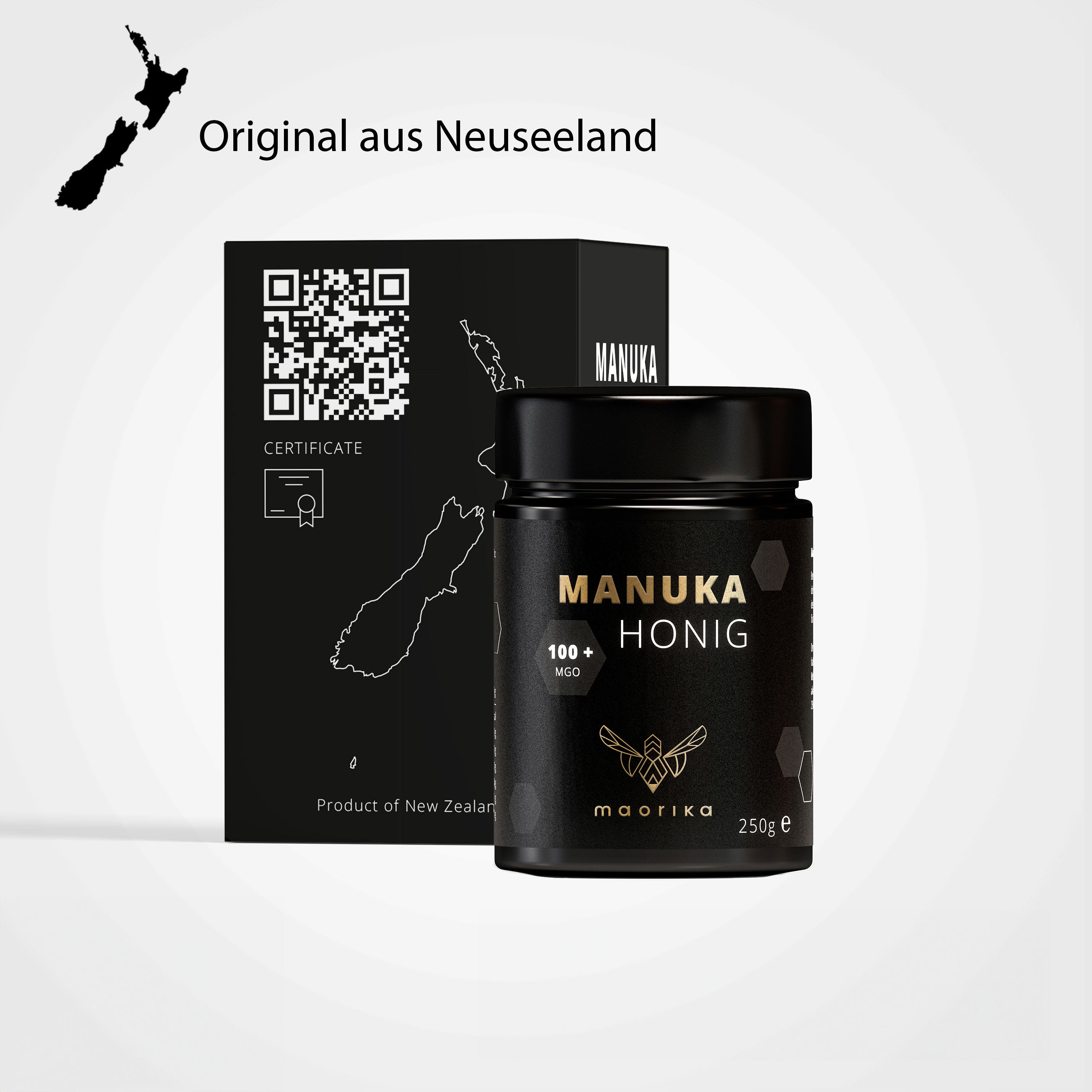 Manuka Honig MGO 550+ Gratis Propolis Tinktur 12%