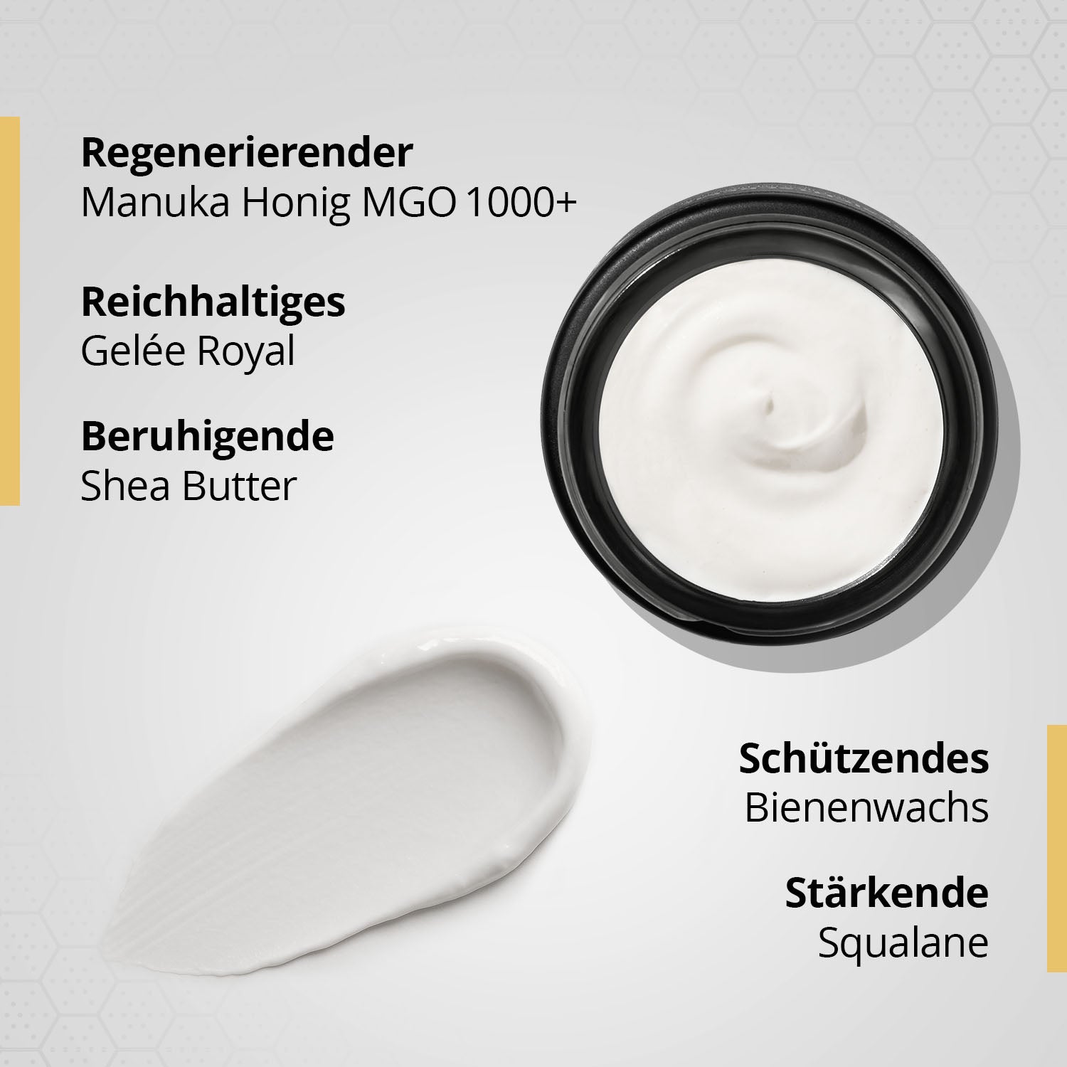 Anti-Falten Nachtcreme mit Manuka Honig MGO 1000