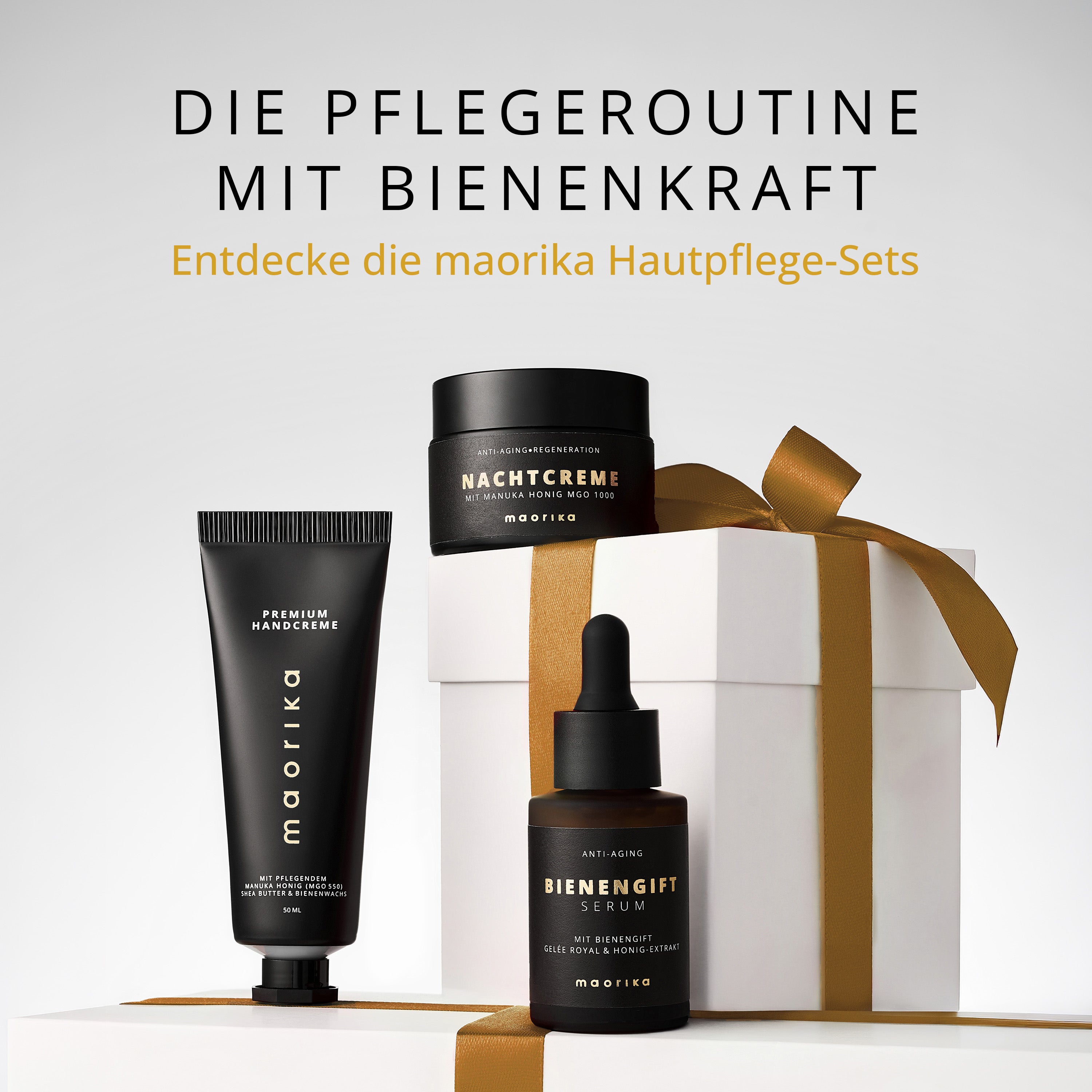 Anti-Falten Nachtcreme mit Manuka Honig MGO 1000