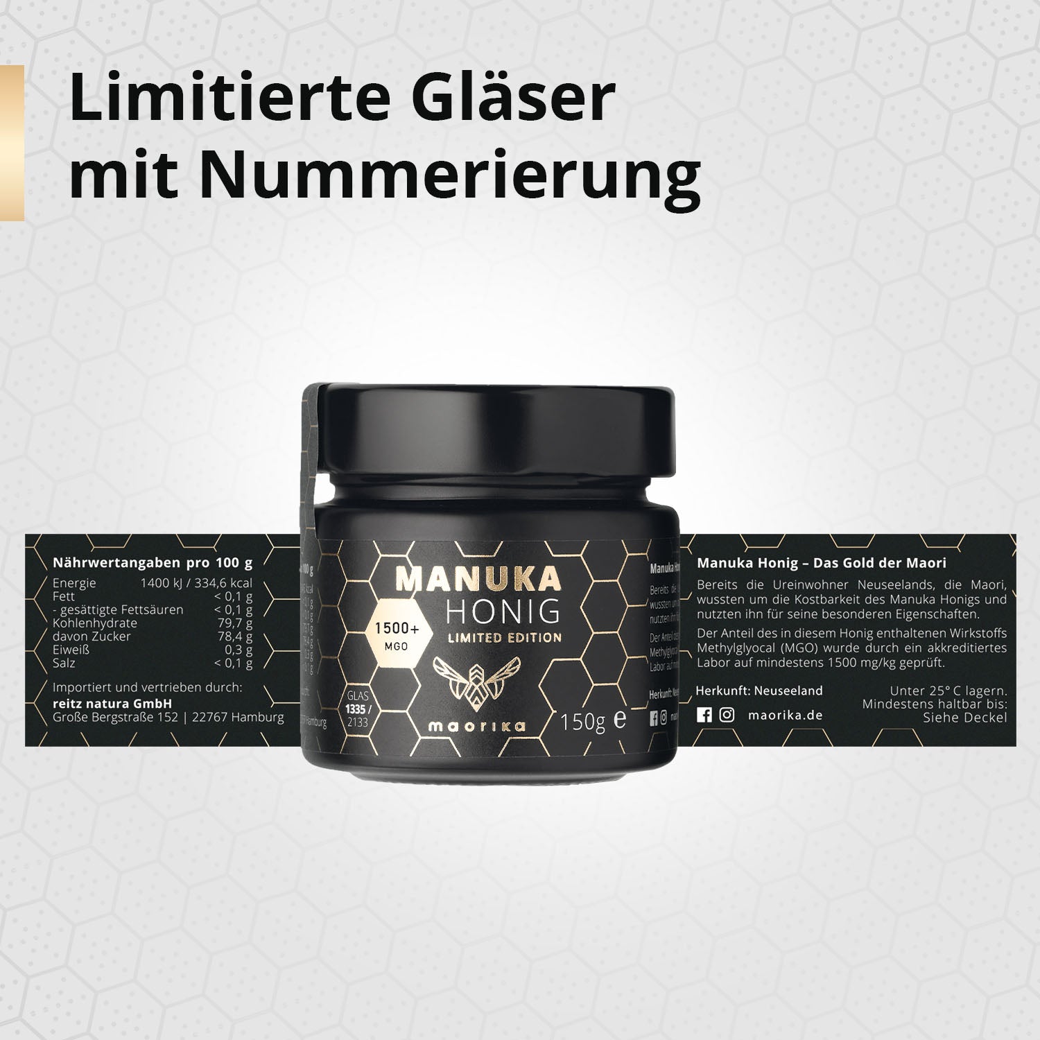 Manuka Honig MGO 1500+